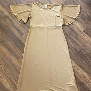 Gold H&M dress